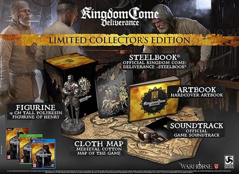 Imagen de Kingdom Come Deliverance Ed. Col. (Figura+Mapa+Libro+BSO+Caja Metálica)